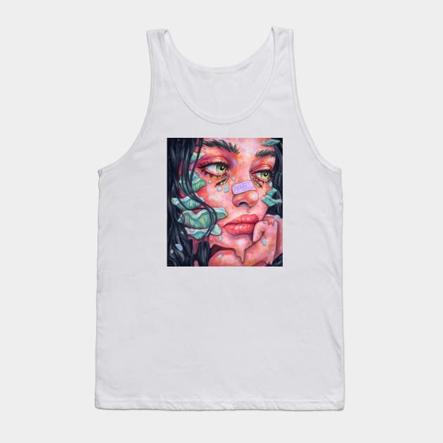 Mushroom Tank Top by Jane Koluga